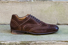 BURNISHED BROWN SUEDE SPORT STYLE SHOES