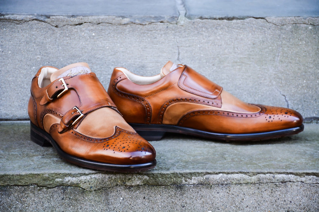 TWO TONE DOUBLE MONK STRAP – Correspondent Shoes Store