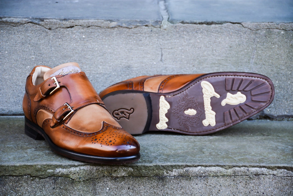 TWO TONE DOUBLE MONK STRAP – Correspondent Shoes Store