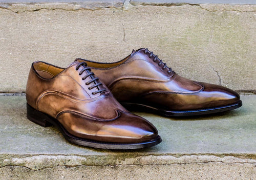 TOBACCO AUSTERITY BROGUES SHOES