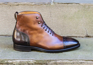 BALMORAL LEATHER BOOTS