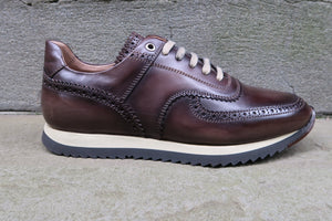 CHOCOLATE BROWN FASHION SNEAKERS