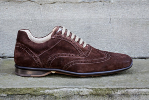 BROWN SUEDE SPORT STYLE SHOES
